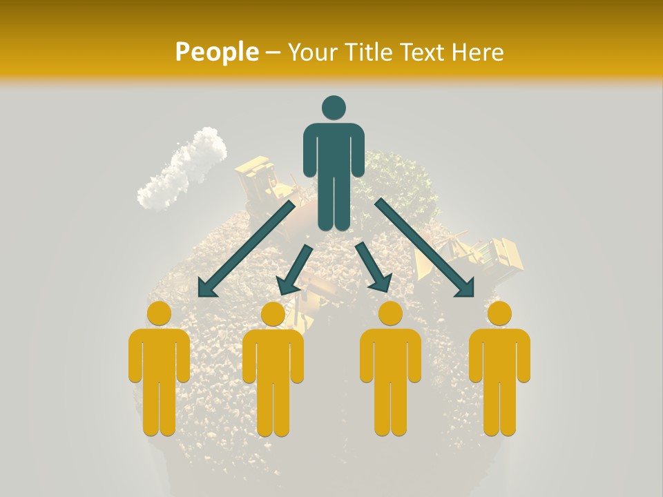 Growth Recycling Threat PowerPoint Template