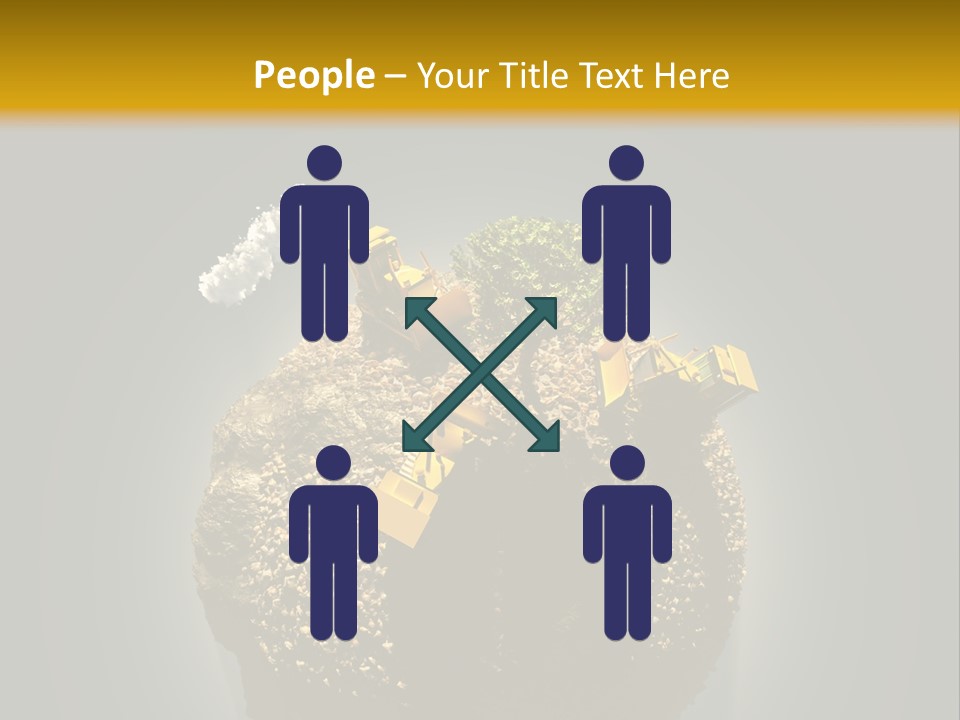 Growth Recycling Threat PowerPoint Template