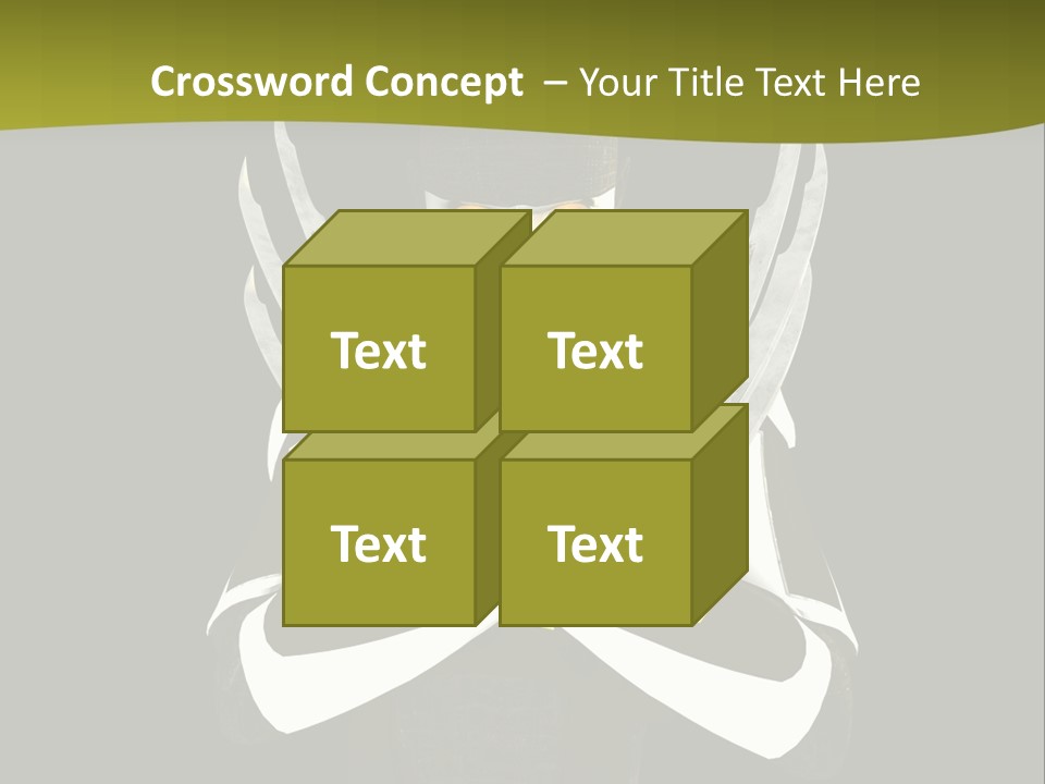 Robot Human Head PowerPoint Template