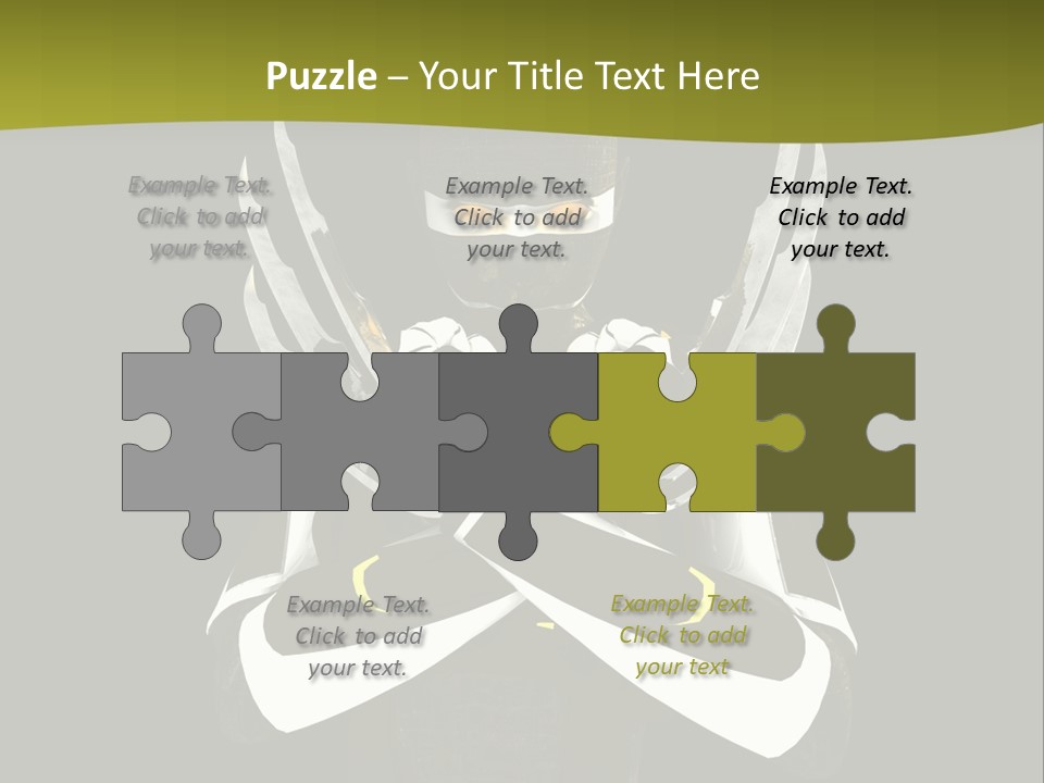 Robot Human Head PowerPoint Template