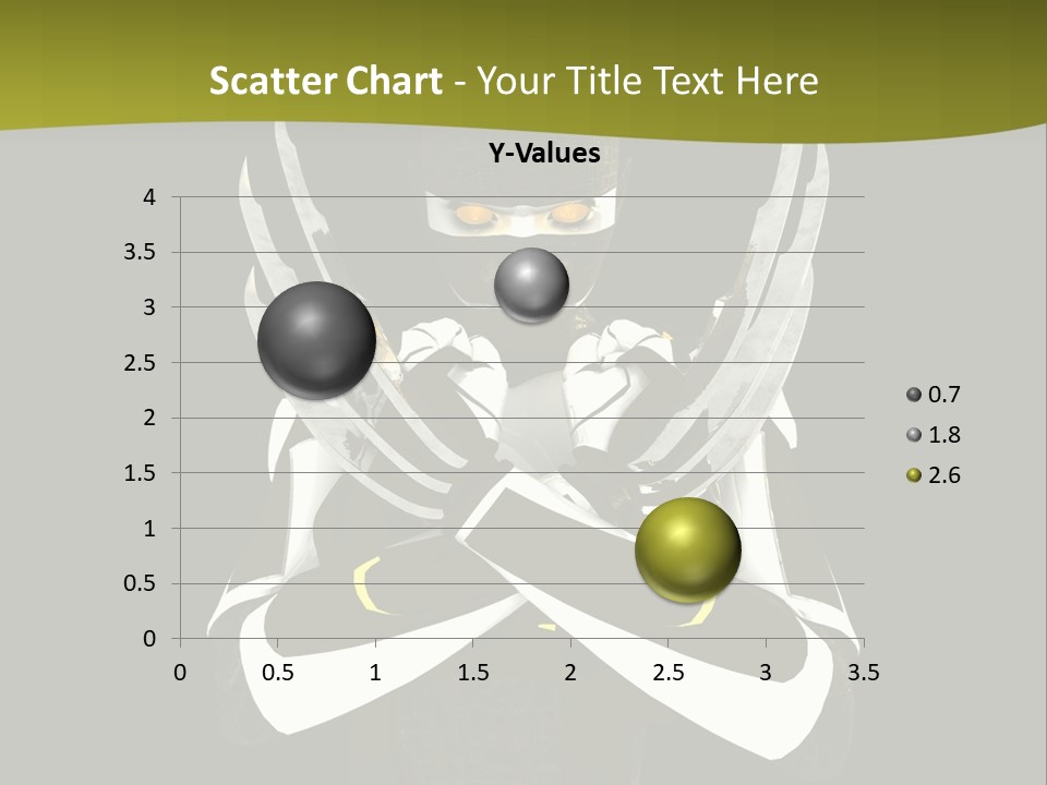Robot Human Head PowerPoint Template