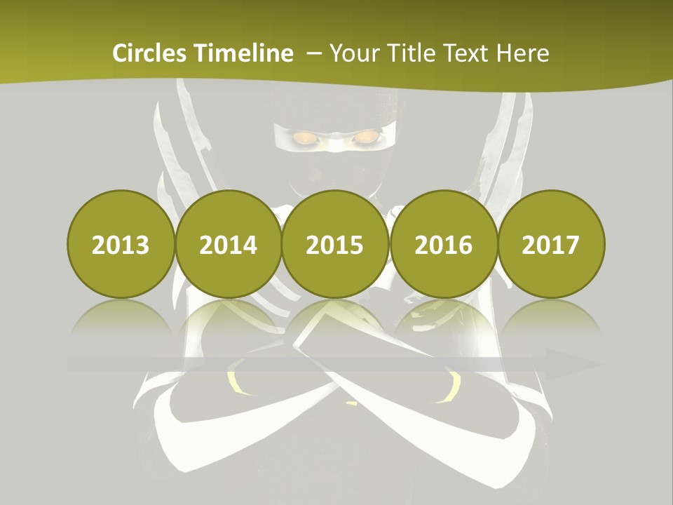 Robot Human Head PowerPoint Template