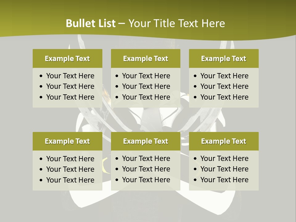 Robot Human Head PowerPoint Template