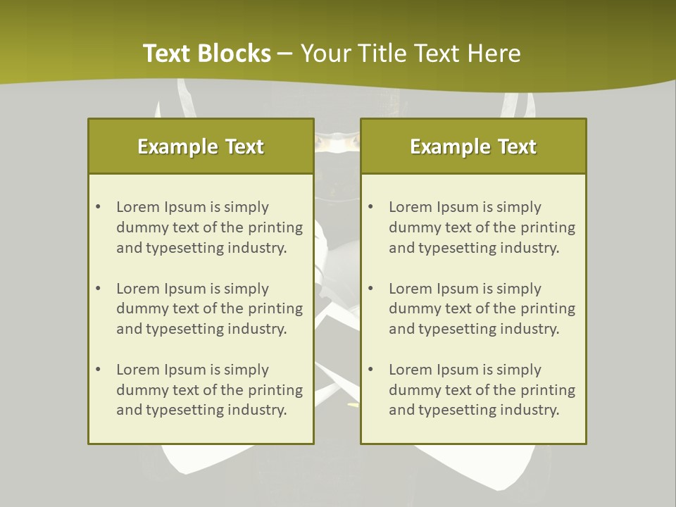 Robot Human Head PowerPoint Template