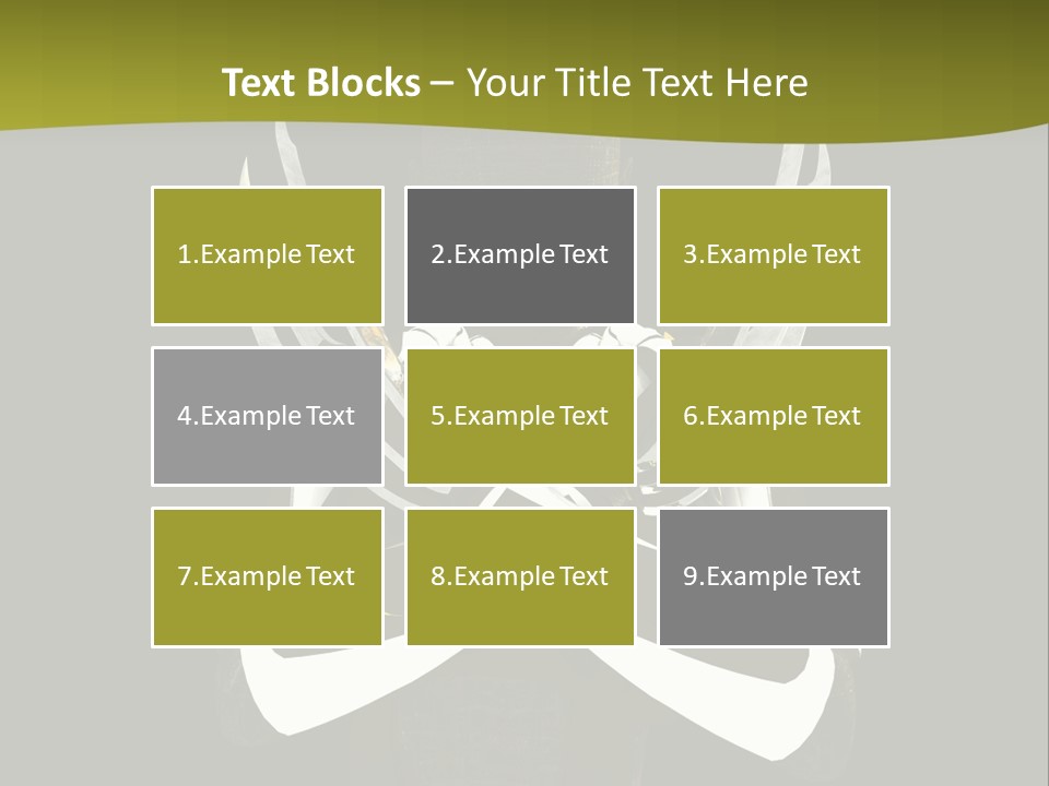 Robot Human Head PowerPoint Template