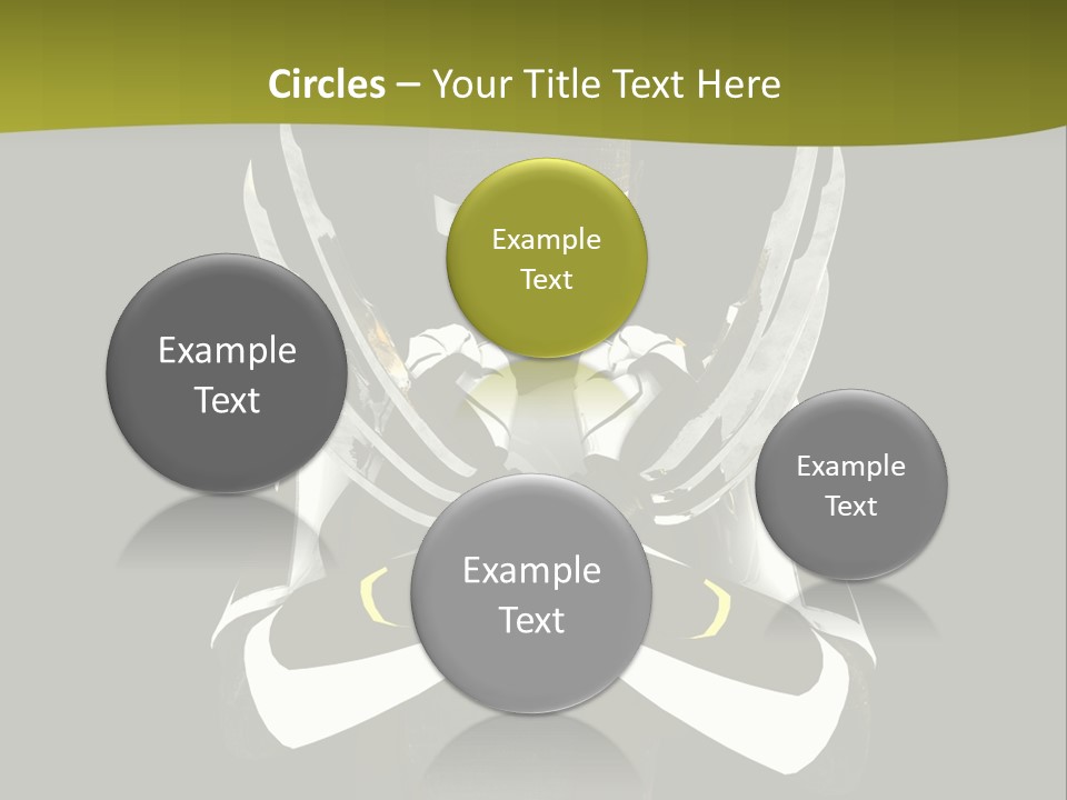 Robot Human Head PowerPoint Template