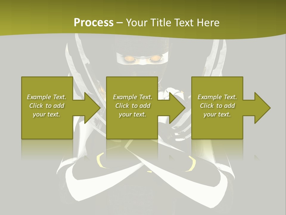 Robot Human Head PowerPoint Template