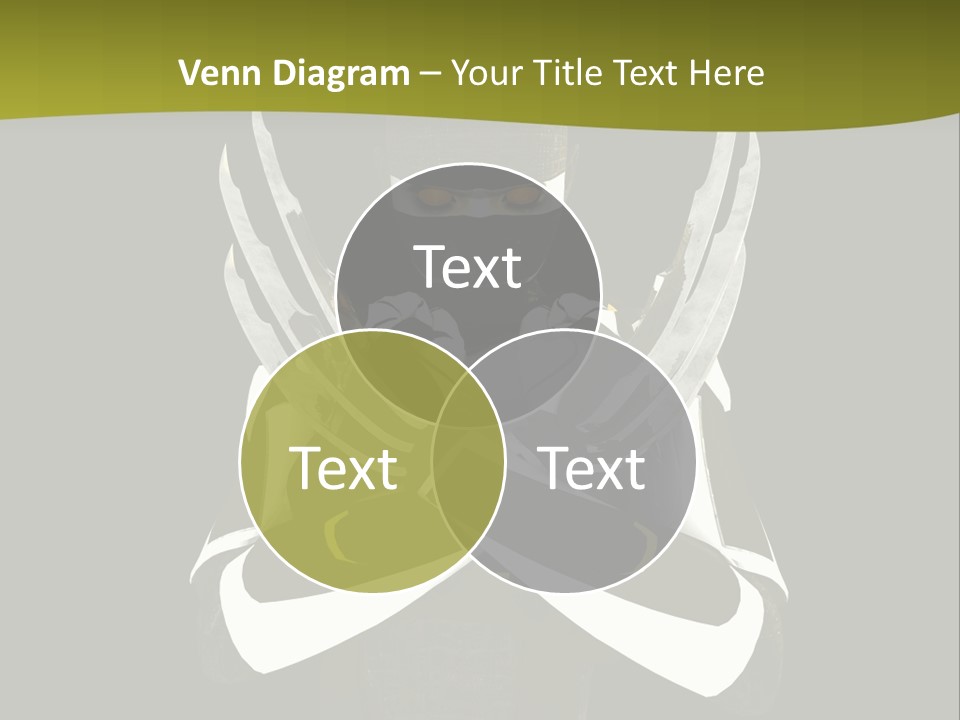 Robot Human Head PowerPoint Template