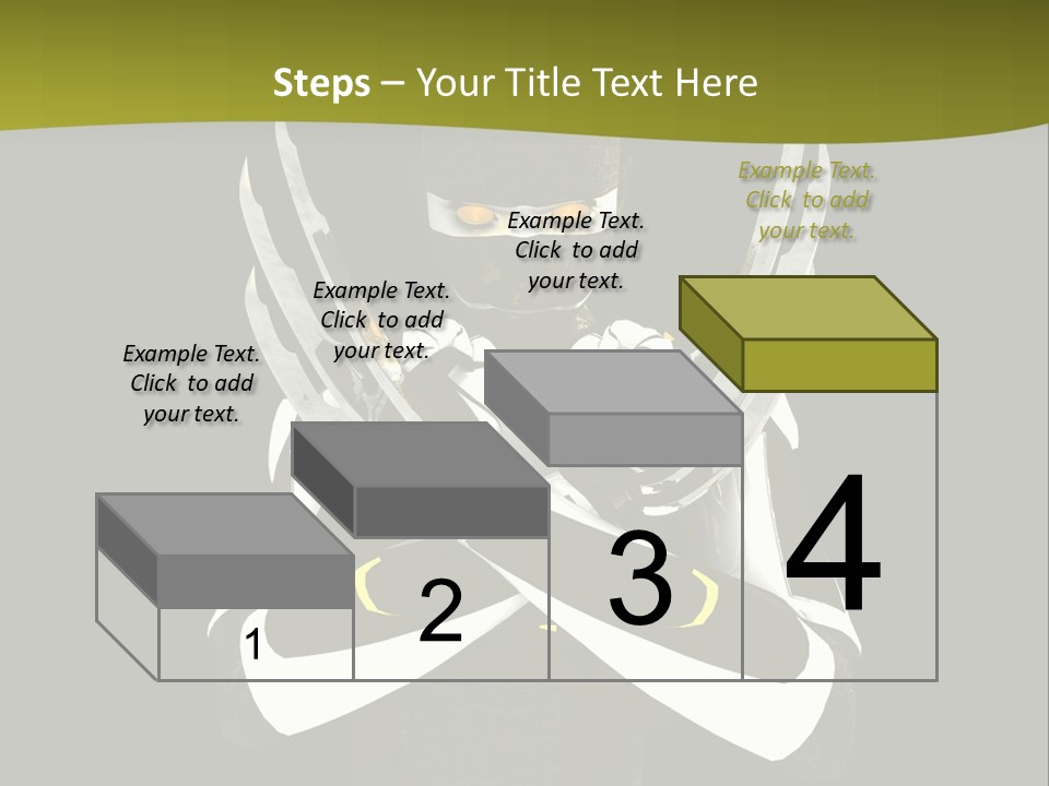 Robot Human Head PowerPoint Template