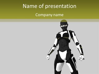 Graphic Mech Metal PowerPoint Template