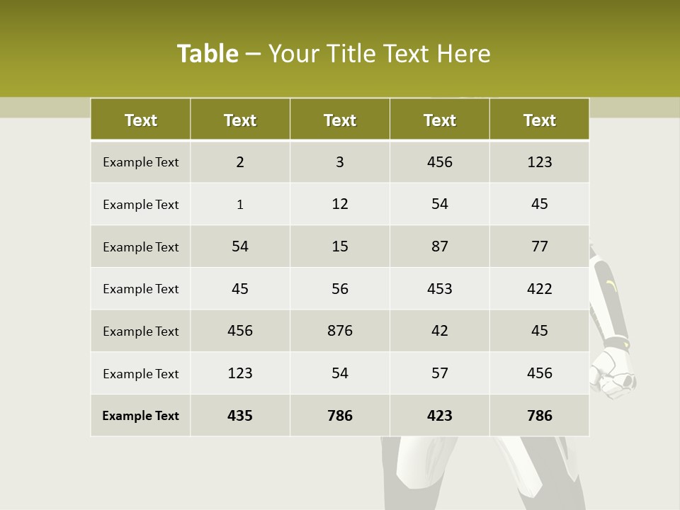 Graphic Mech Metal PowerPoint Template