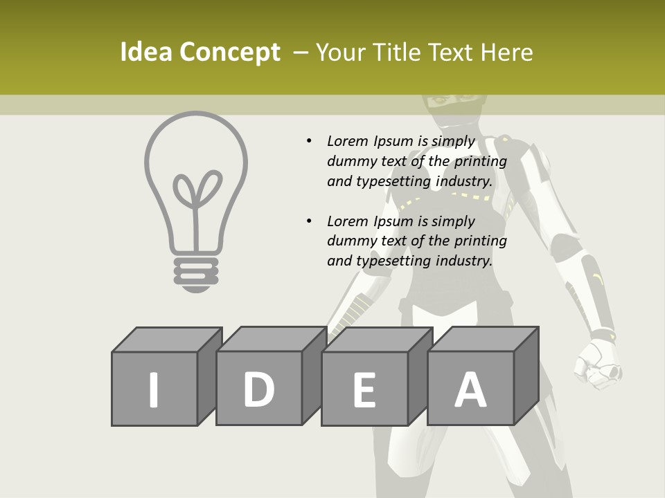 Graphic Mech Metal PowerPoint Template