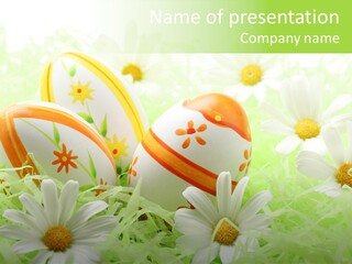 Green Celebration Colorful PowerPoint Template