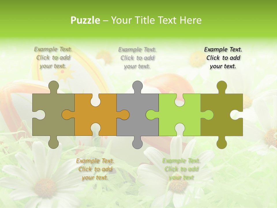 Green Celebration Colorful PowerPoint Template