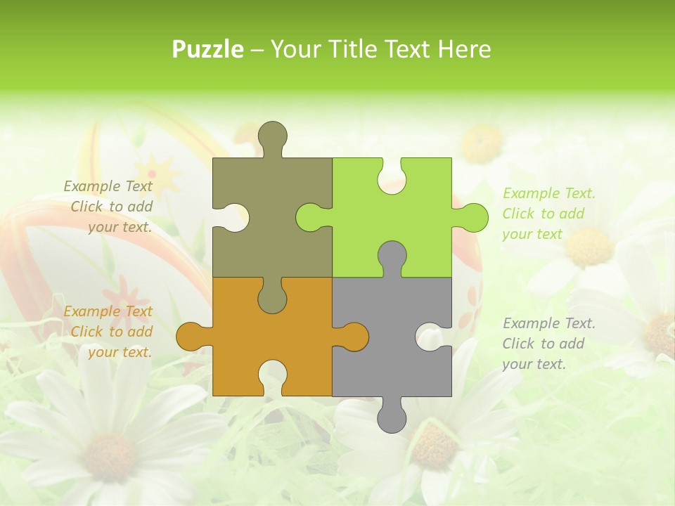 Green Celebration Colorful PowerPoint Template