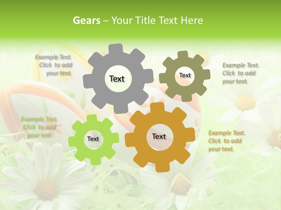 Green Celebration Colorful PowerPoint Template