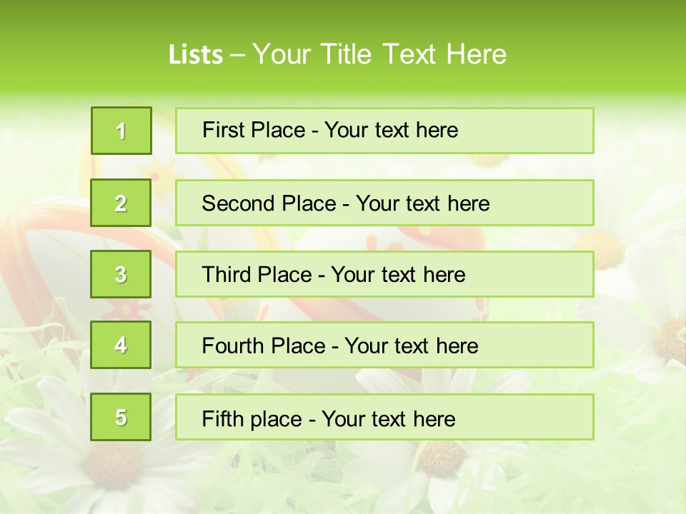 Green Celebration Colorful PowerPoint Template