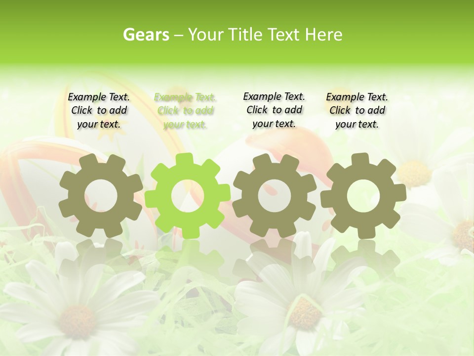 Green Celebration Colorful PowerPoint Template