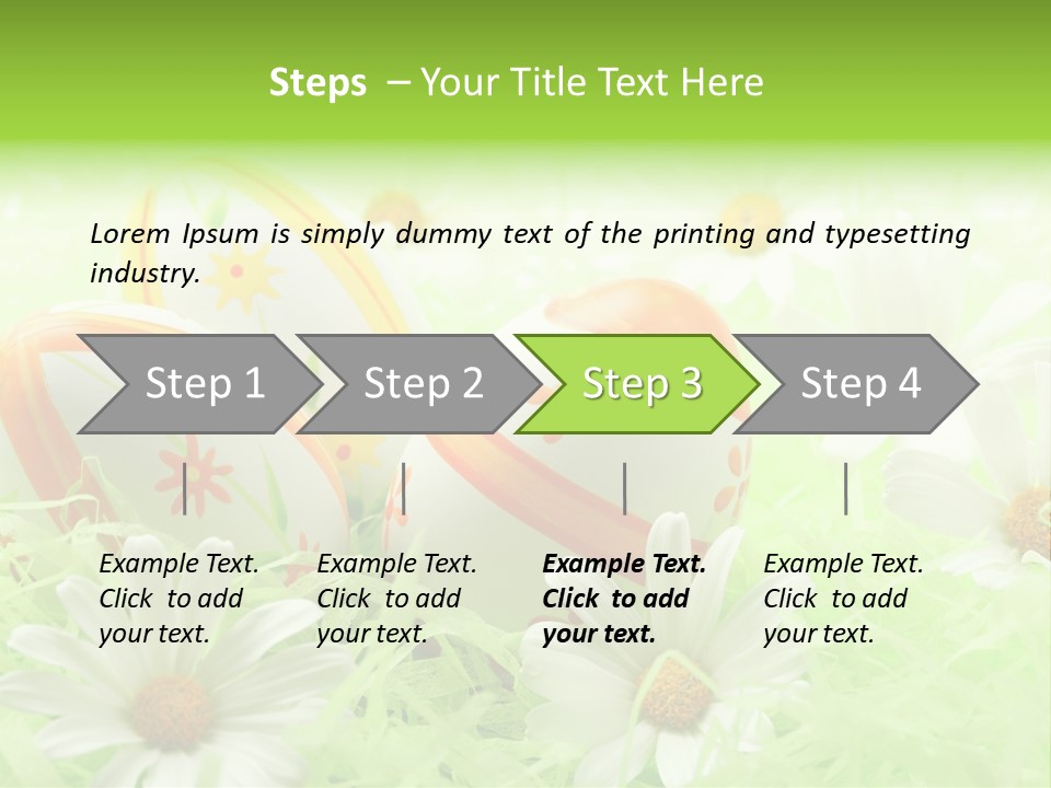 Green Celebration Colorful PowerPoint Template