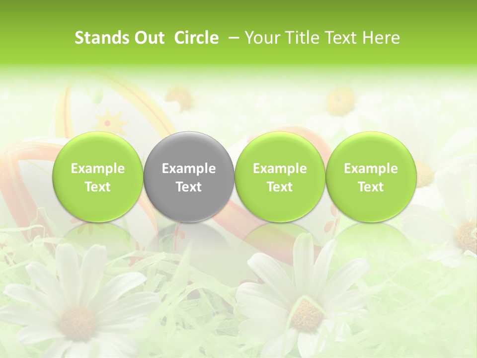 Green Celebration Colorful PowerPoint Template