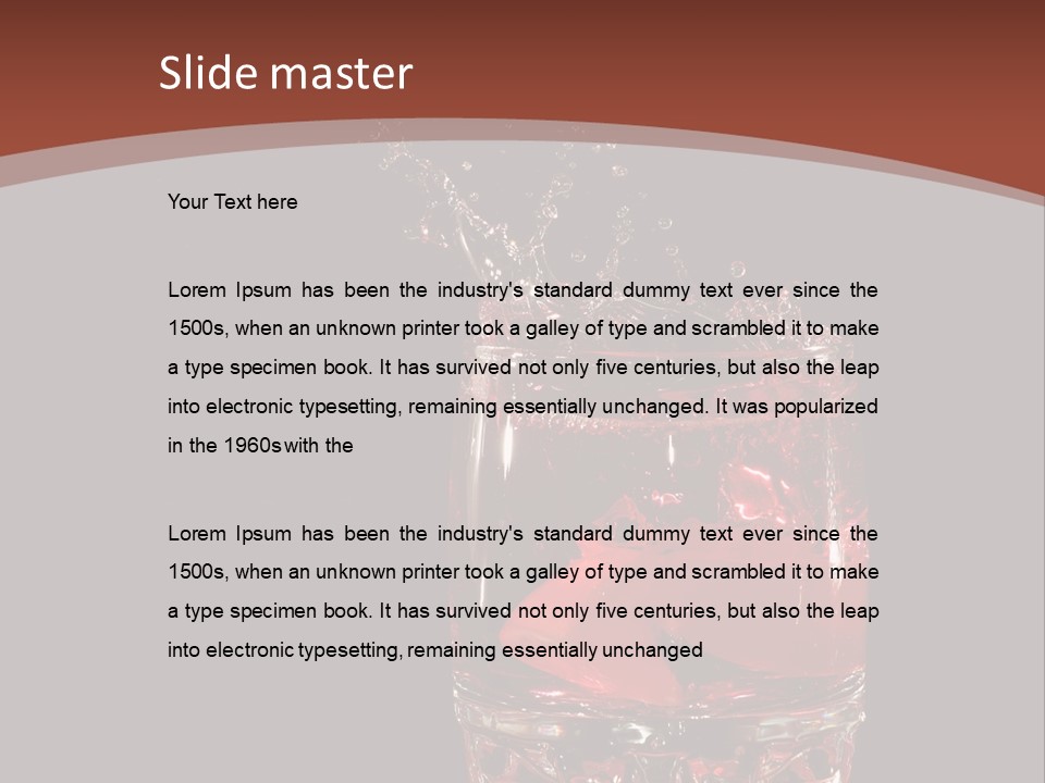 Bar Anniversary Party PowerPoint Template