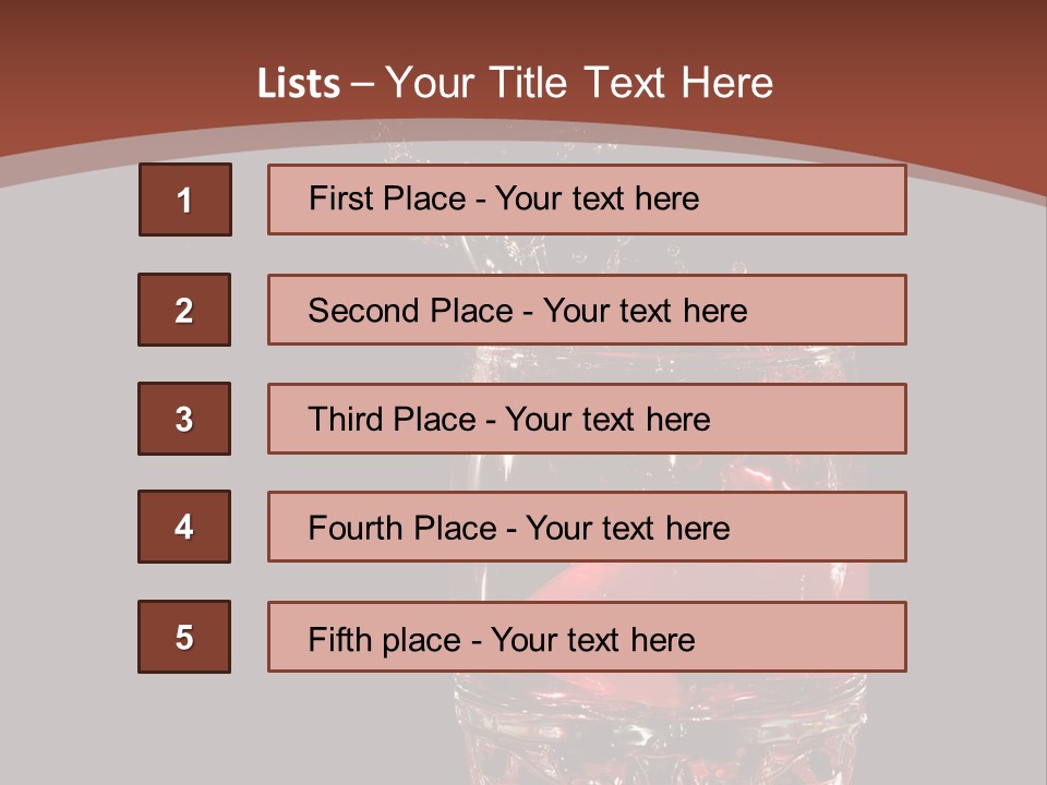 Bar Anniversary Party PowerPoint Template