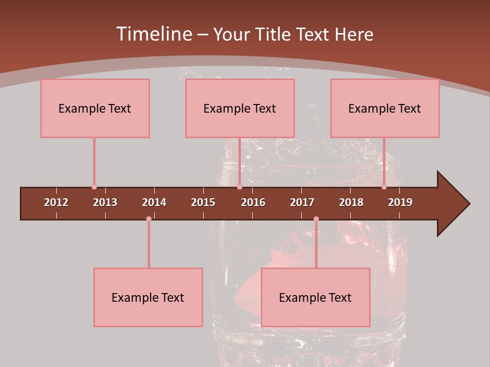 Bar Anniversary Party PowerPoint Template