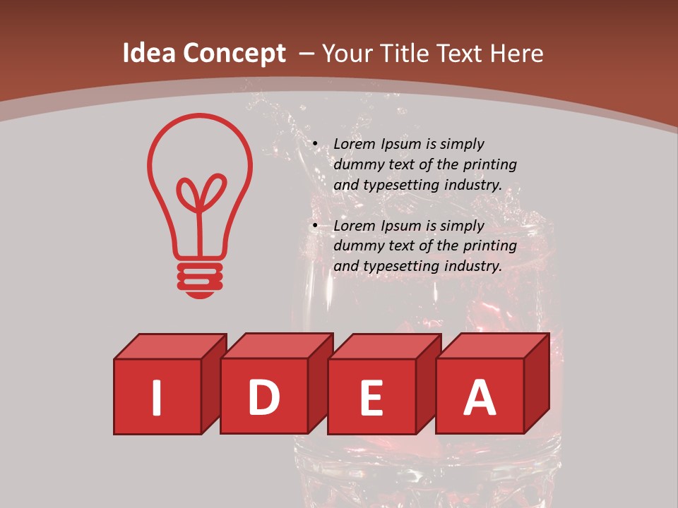 Bar Anniversary Party PowerPoint Template