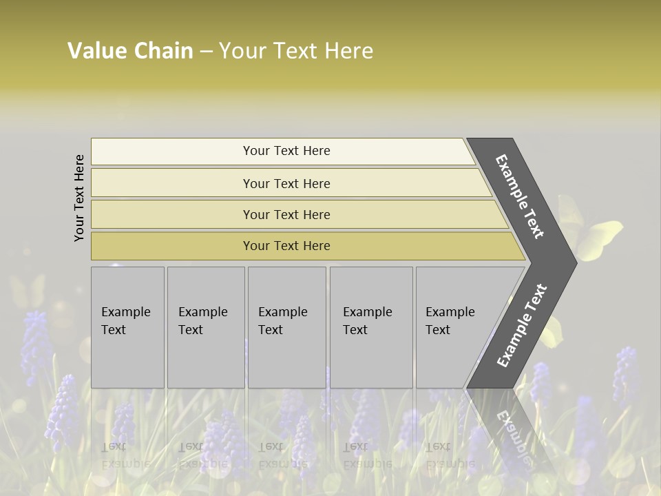 Bright Insect Close Up PowerPoint Template