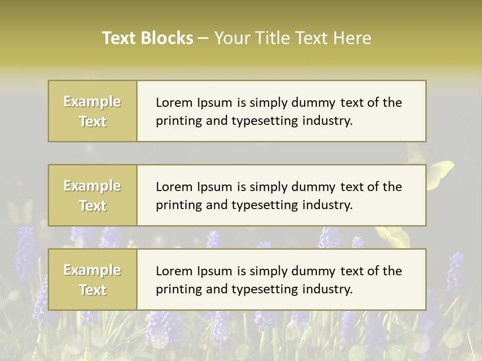 Bright Insect Close Up PowerPoint Template