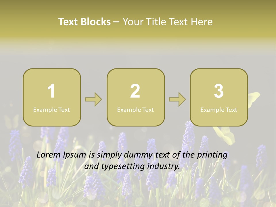 Bright Insect Close Up PowerPoint Template