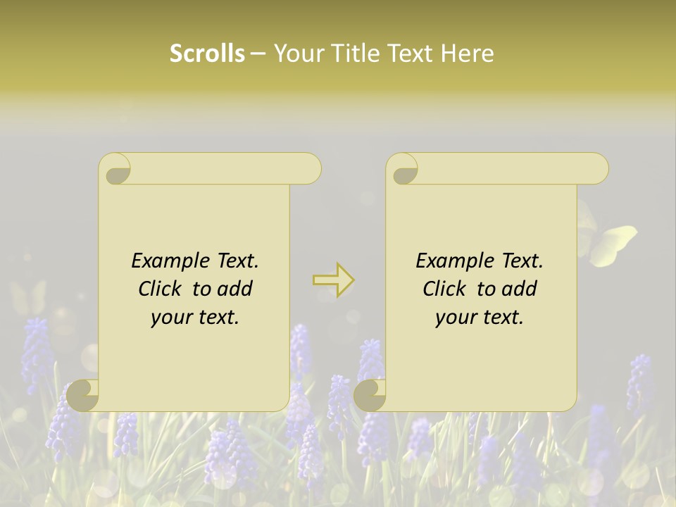 Bright Insect Close Up PowerPoint Template