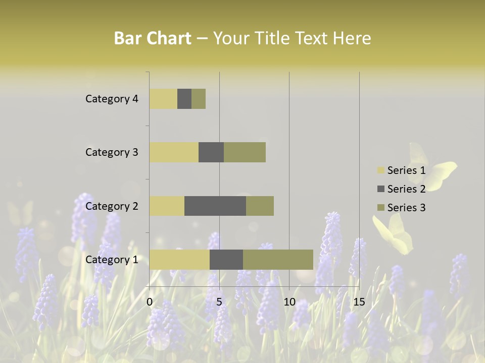 Bright Insect Close Up PowerPoint Template
