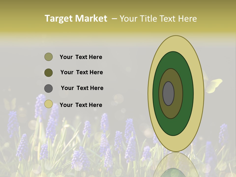 Bright Insect Close Up PowerPoint Template