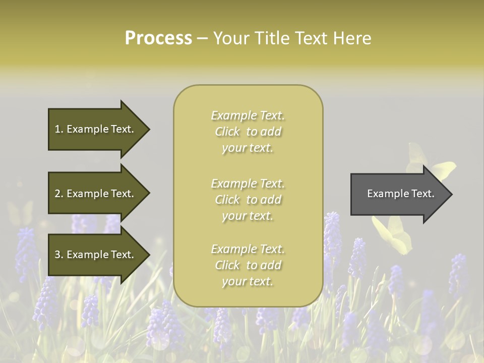 Bright Insect Close Up PowerPoint Template