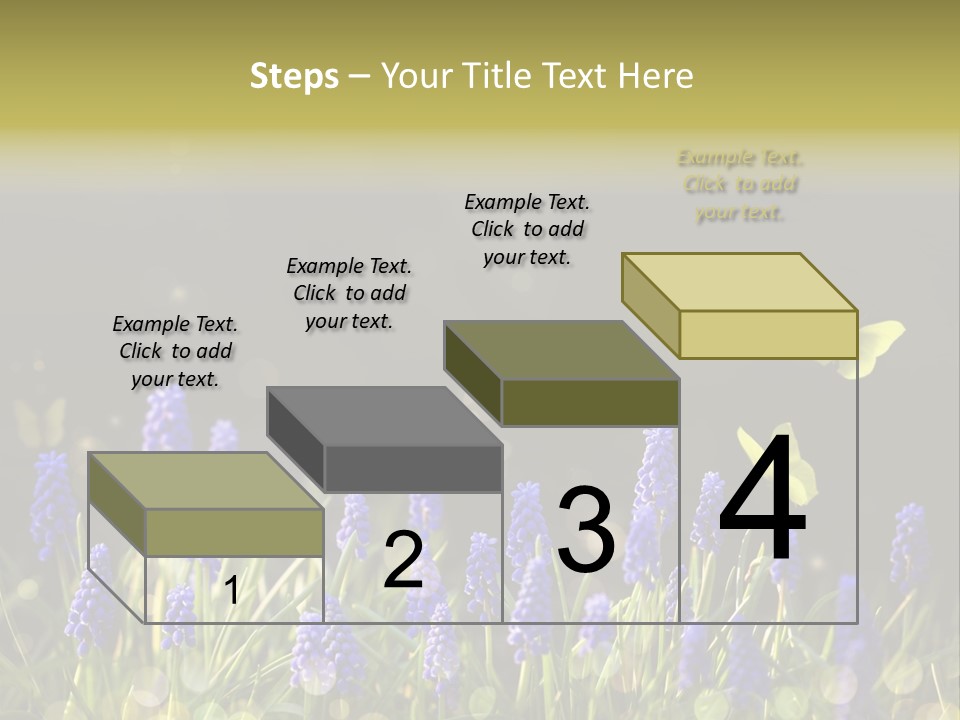 Bright Insect Close Up PowerPoint Template