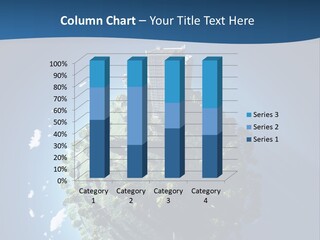 Sky Tree Space PowerPoint Template