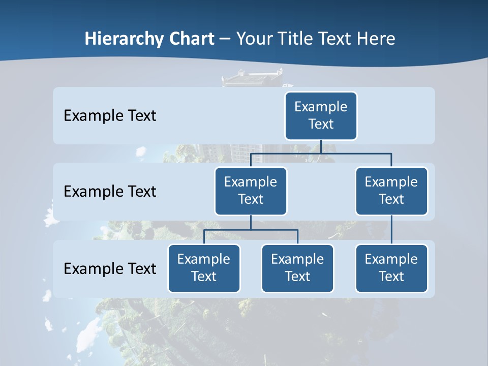 Sky Tree Space PowerPoint Template