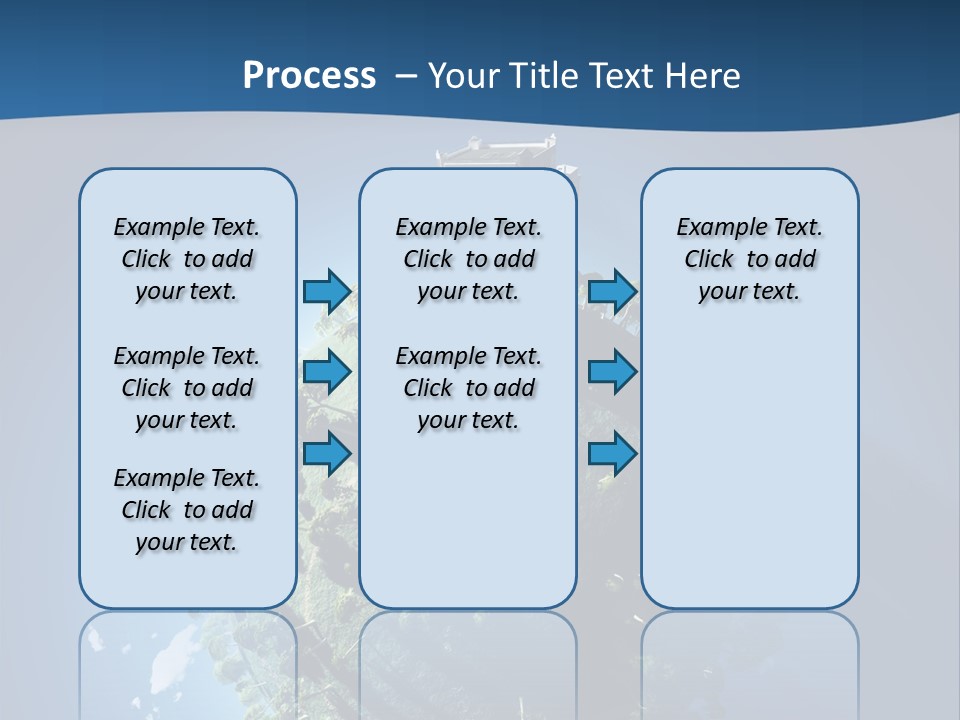 Sky Tree Space PowerPoint Template