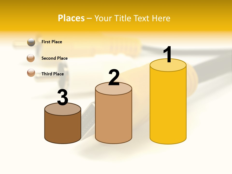 Isolated Innovation Silver PowerPoint Template