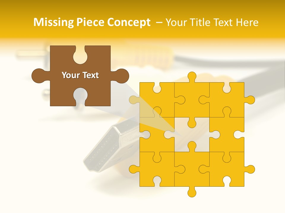 Isolated Innovation Silver PowerPoint Template