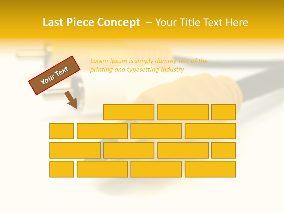 Isolated Innovation Silver PowerPoint Template