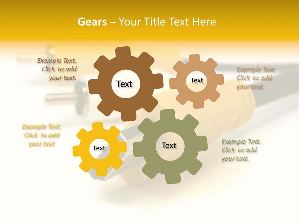 Isolated Innovation Silver PowerPoint Template