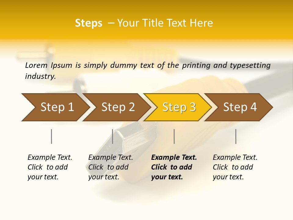 Isolated Innovation Silver PowerPoint Template