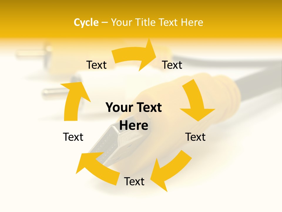 Isolated Innovation Silver PowerPoint Template