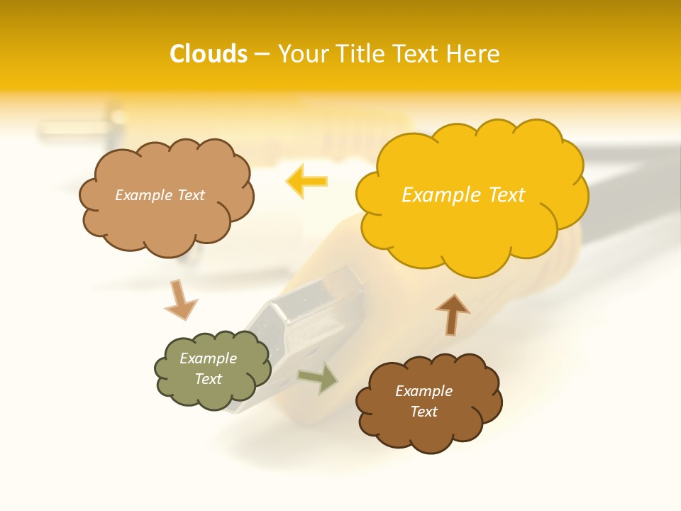 Isolated Innovation Silver PowerPoint Template