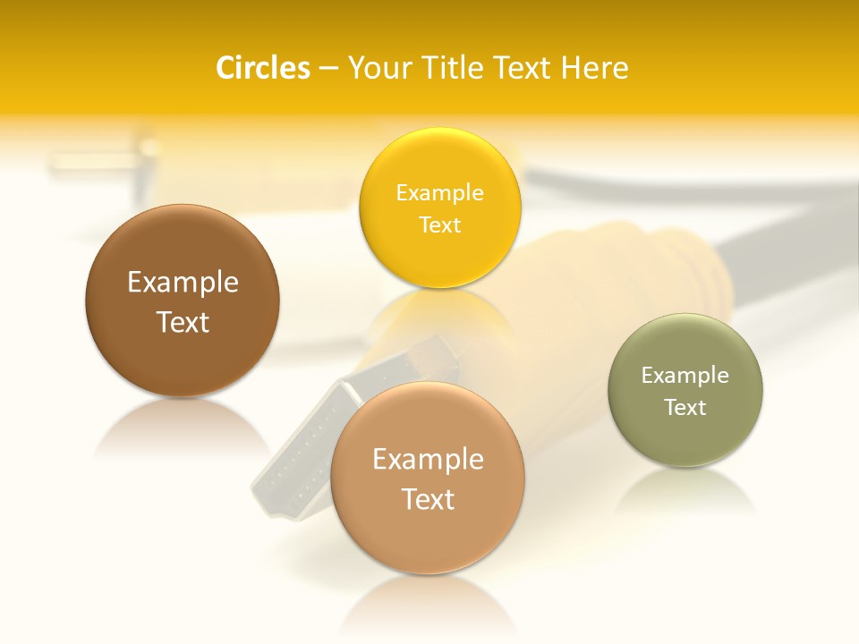 Isolated Innovation Silver PowerPoint Template