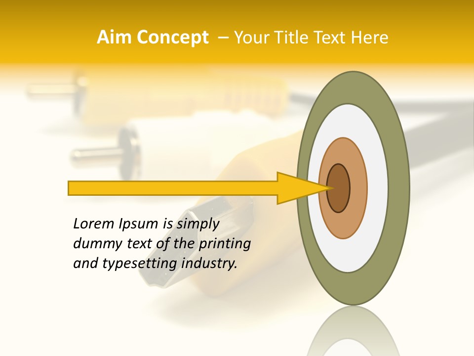 Isolated Innovation Silver PowerPoint Template