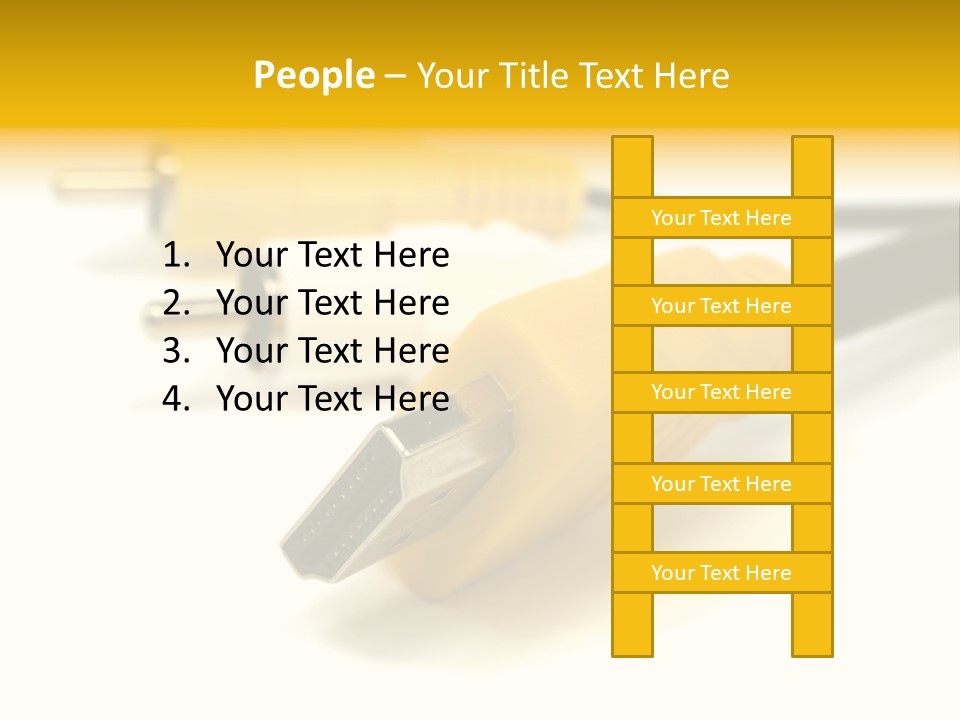 Isolated Innovation Silver PowerPoint Template