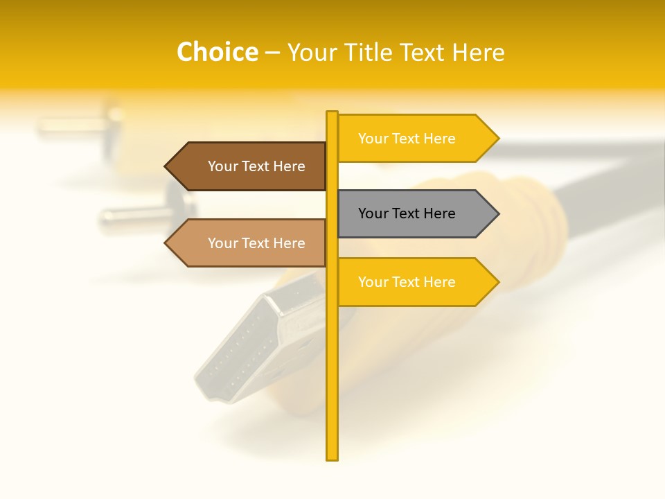 Isolated Innovation Silver PowerPoint Template